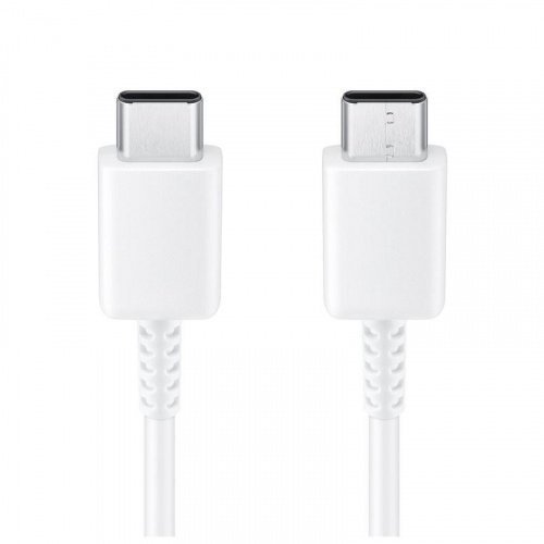 Oryginalny Kabel Samsung EP-DW767JWE USB-C - USB-C 25W 3A 1.8m biały [wersja bulk]