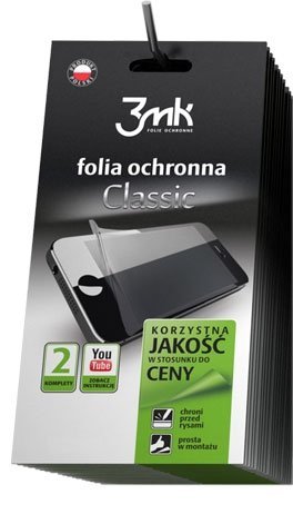 3MK CLASSIC FOLIA HTC ONE E8 - 2szt