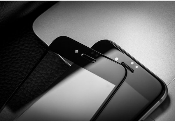 HardGlass MAX 5D - Szkło Hartowane na cały ekran do Apple iPhone 6 PLUS 6S PLUS (5,5&quot;) kolor biały