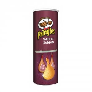Pringles Chipsy Sabor Jamon wędzona szynka 165g