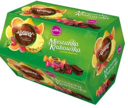 Cukierki galaretka w czekoladzie Mieszanka Krakowska Wawel 2,8kg