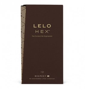 LELO HEX Respect XL prezerwatywy lateksowe 12 sztuk 