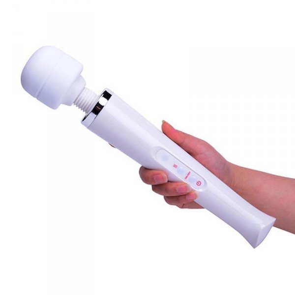 Stymulator-Magic Massager Wand USB White 10 Function