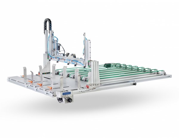 Suction-Based Labeling and Transfer Unit