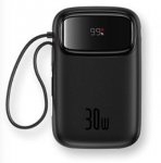 Powerbank Baseus Qpow 2 10000mAh 30W 2xUSB-C (czarny)