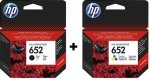 KOMPLET HP652 CZARNY + HP 652 KOLOR FV K-ce