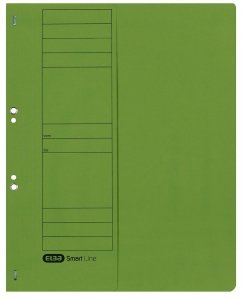 10 sztuk SKOROSZYT KARTONOWY 1/2 A4 OCZKOWY ELBA ZIELONY