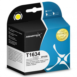 Tusz Asarto do Epson T1634 | C13T16344012 | 510 str. | yellow