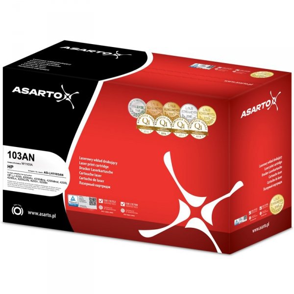Toner Asarto do HP 103AN | W1103A | 2500 str. | black