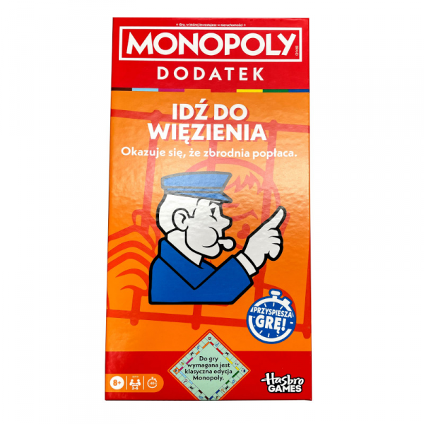 HASBRO Monopoly dodatek do gry Idź do więzienia
