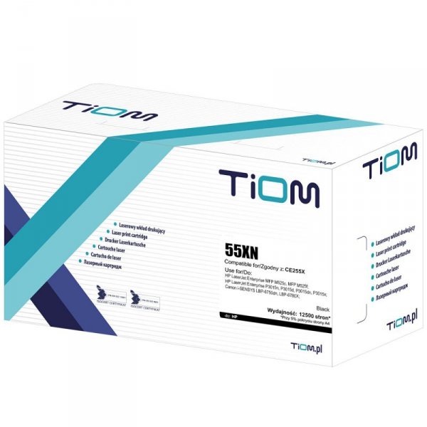 Toner Tiom do HP 55XN | CE255X | 13000 str. | black