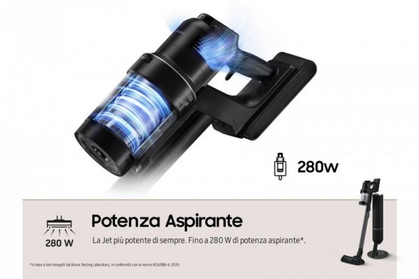 Odkurzacz Samsung Bespoke Jet AI VS28C9784QK/WA