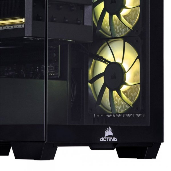 Komputer gamingowy Actina iCUE 7800X3D 32GB 2TB RTX5070Ti 850W W11