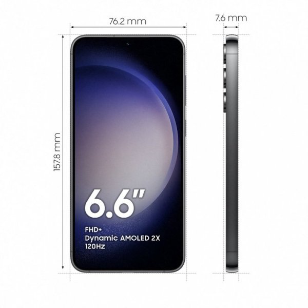 Smartfon Samsung Galaxy S23+ (S916) 8/512GB 6,6&quot; Dynamic AMOLED 2X 2340x1080 4700mAh Dual SIM 5G Phantom Black