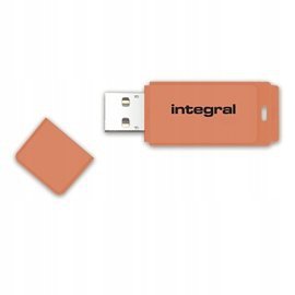 Integral pamięć USB Neon 32GB USB 2.0 orange pendr