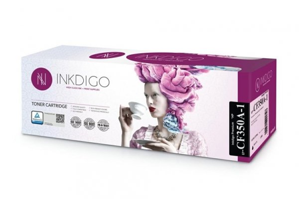 Toner INKDIGO do HP CF350A Color Pro M176nw M177fw black