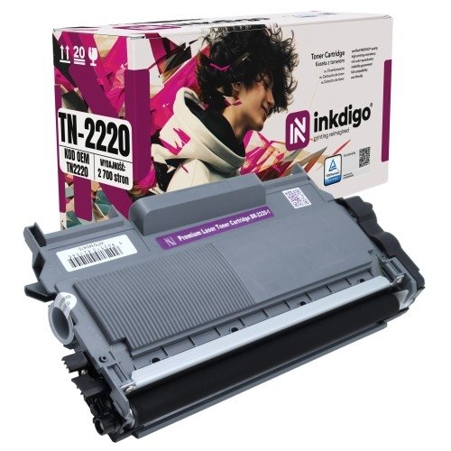 Toner INKDIGO do BROTHER TN2220 DCP7060 DCP7070 HL2240 HL2250 MFC7460 7860