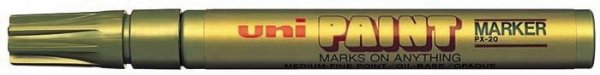 MARKER UNI PX-20 OLEJOWY DO ZNAKOWANIA ZŁOTY