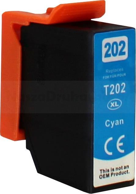 Tusz Epson 202XL zamiennik cyan XXL