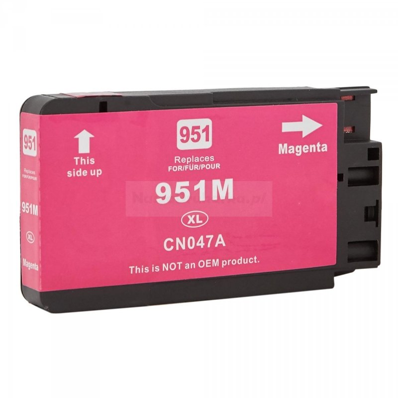 Tusz HP 951XL CN047AE zamiennik magenta