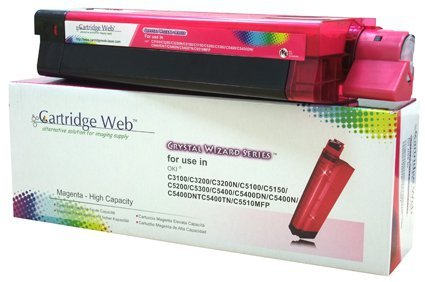 Toner Cartridge Web Magenta OKI C3100/C5100/C5450 zamiennik 42804514/42127406/42127455