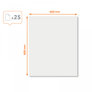 Folia suchościeralna Nobo Instant 60x80cm kratka 1905157 NOBO