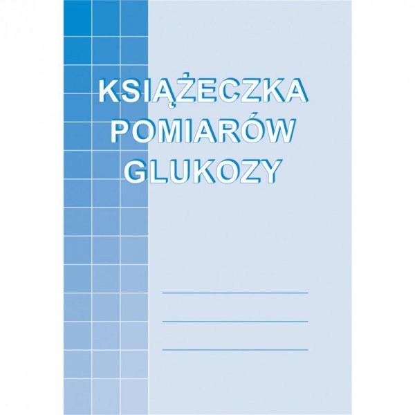 M-915-5 Książeczka pomiarów glukozy Michalczyk i Prokop