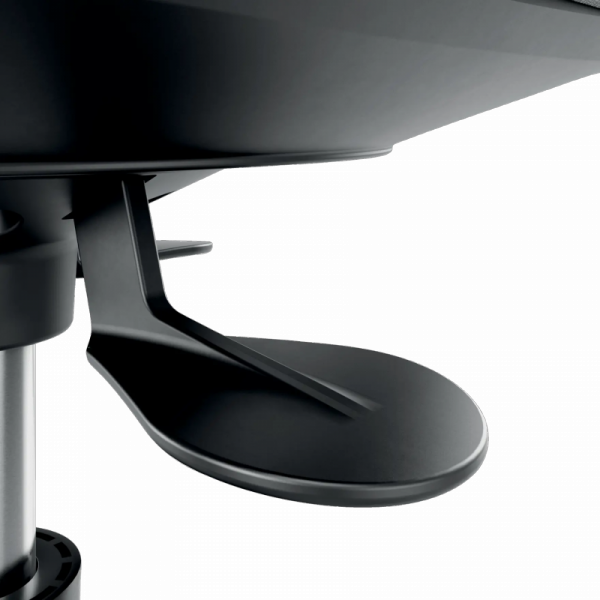 Stołek na kółkach Leitz Ergo Active z wygodnym siedziskiem do balansowania 65770095