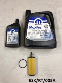 Engine Small Service KIT for Chrysler Voyager RT 3.6L 2014-2017 ESK/RT/005A 5W30 