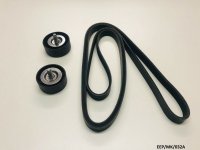 Serpentine Belt & 2 x Idler Pulley for Compass & Patriot 2007-2008 EEP/MK/032A 