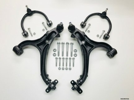 2 x Lower & Upper Control Arm for Jeep Commander XK 2006-2010 SCA/XK/012A