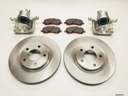 Front Brakes Repair KIT for Dodge Caliber PM 2007-2012  BRK/PM/017A