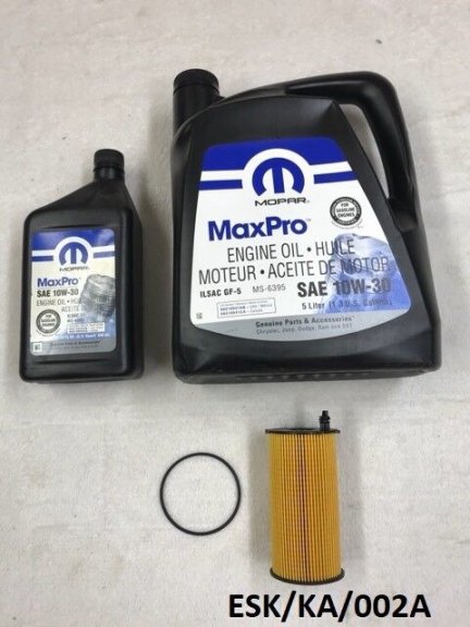 Engine Small Service KIT for Dodge Nitro KA 2.8CRD 2007-2011 ESK/KA/002A 10W30