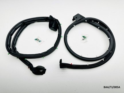2x Front Door Strip Seal Weatherstrip for Jeep Wrangler TJ 1997-2006 BAA/TJ/005A