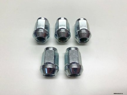 5 x Chrome Wheel Nut for Dodge Nitro KA 2007-2011 WBHA/KA/011A