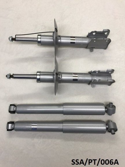 2x Front & 2 x Rear Shock Absorber for Chrysler PT Cruiser 2001-2010 SSA/PT/006A