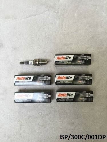 6 x Double Platinum Spark Plug for Chrysler 300C 2.7L 2005-2010  ISP/300C/001DP