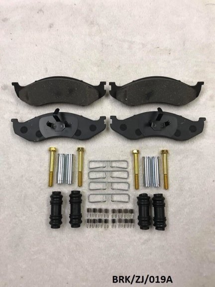 Ceramic Brake Pads & Fitting KIT for Jeep Grand Cherokee ZJ 1993-1998 BRK/zj/019