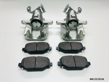 2 x Rear Caliper & Pads for Dodge Journey JC / Freemont JF 2012-2019 BBC/JC/013A