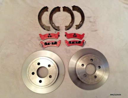 Rear Brakes Repair KIT for Jeep Grand Cherokee ZJ 1994-1998 BRK/ZJ/010A