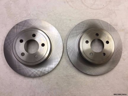 2 x Rear Brake Disc for Chrysler 300C 2005-2016 VENTED DISCS BBD/300C/001A