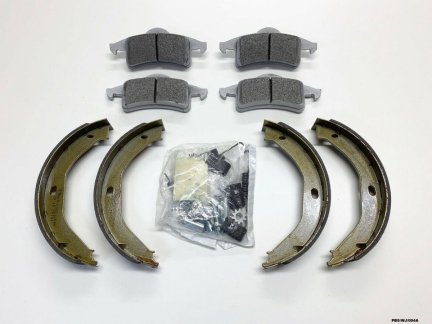Rear Pads & Shoes & Fitting KIT for Jeep Grand Cherokee WJ 1999-2004 PBS/WJ/004A