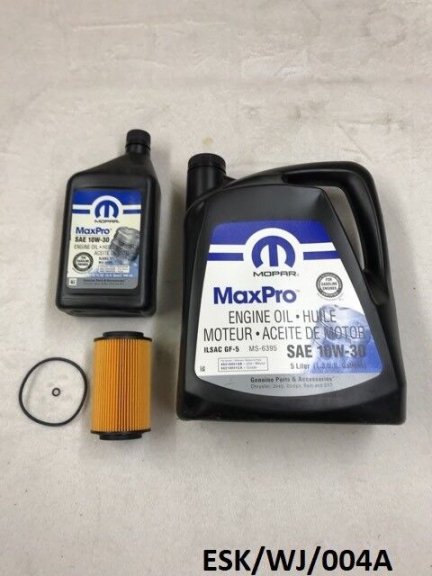 Engine Small Service KIT for Jeep Grand Cherokee WJ 2.7CRD 2001-2004 ESK/WJ/004A
