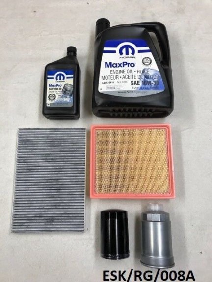 Engine Medium Service KIT for Chrysler Voyager 2.5D & 2.8D 2005-2007 ESK/RG/008A