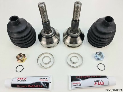 2 x Front Driveshaft Outer CV for Jeep Joint Cherokee KJ 2002-2007  DCVJ/KJ/002A