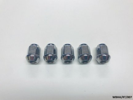 5 x Chrome Wheel Nut for Chrysler Voyager / Grand Voyager 1996-2019 WBHA/RT/007A