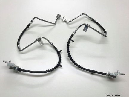 2 x Front Brake Hose for Jeep Grand Cherokee WJ 28.04.2003-2004 BBH/WJ/006A