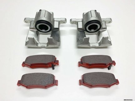 2 x Rear Brake Caliper & CERAMIC Pads for Jeep Liberty KK 2008-2012 BRK/KK/003A