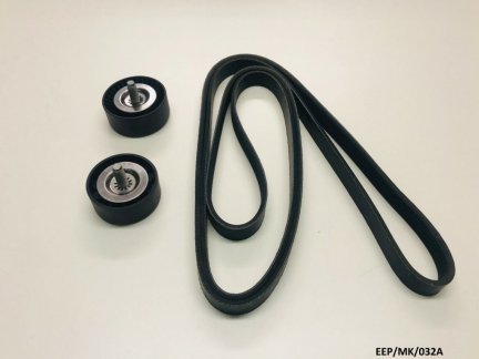 Serpentine Belt & 2 x Idler Pulley for Compass & Patriot 2007-2008 EEP/MK/032A