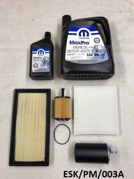 Engine Medium Service KIT for Dodge Caliber PM 2.0CRD 2006-2010 ESK/PM/003A 5W30